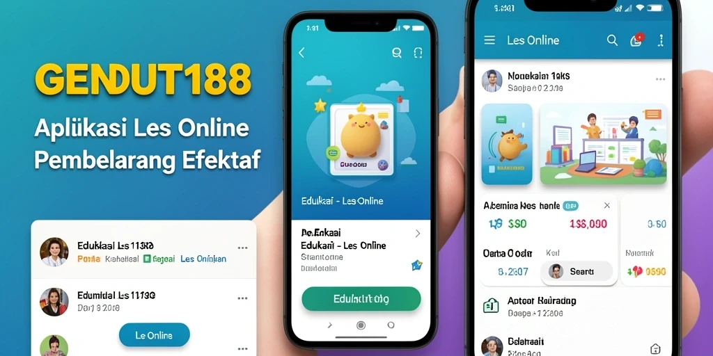 Antarmuka GENDUT188 yang bersih dan intuitif untuk belajar online.