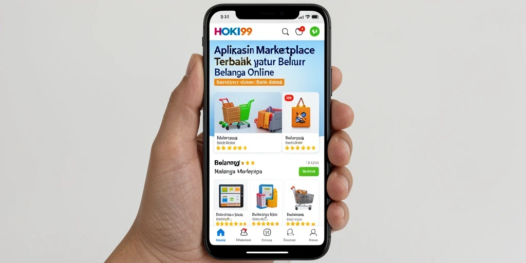 Tampilan antarmuka HOKI99 yang ramah pengguna untuk belanja online.