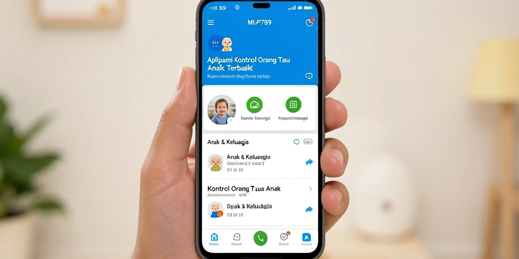 Antarmuka MVP789 yang intuitif dan mudah digunakan untuk kontrol orang tua.